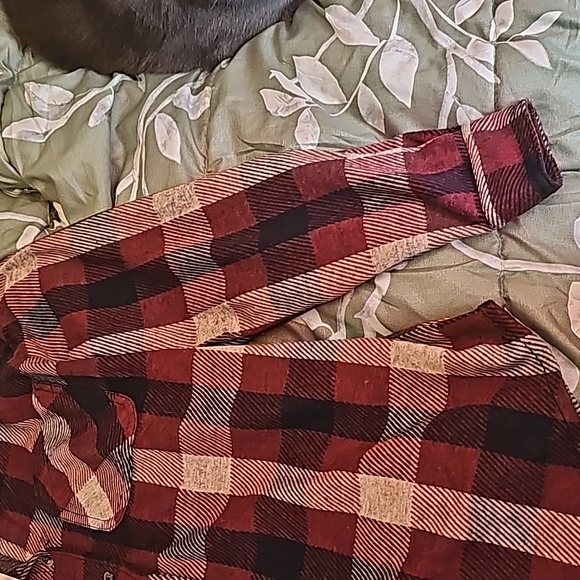 Casa Cabana Plaid Long-Sleeve Size M NWT - Picture 3 of 7